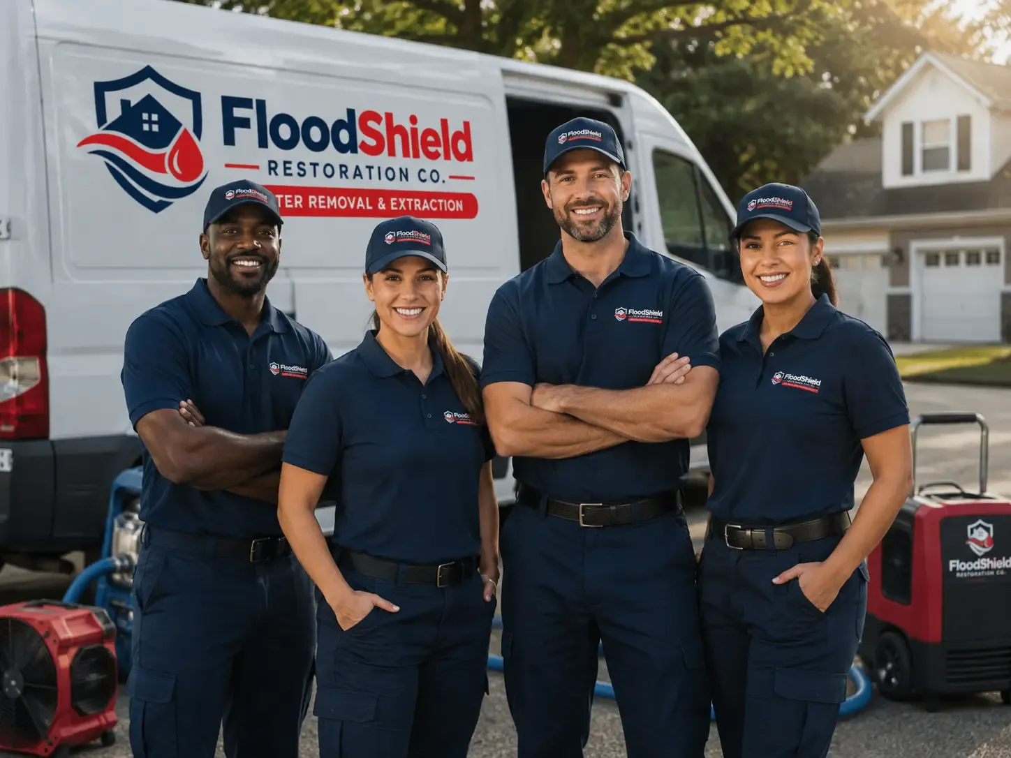 Flood Damage Restoration company in Newtown, IN